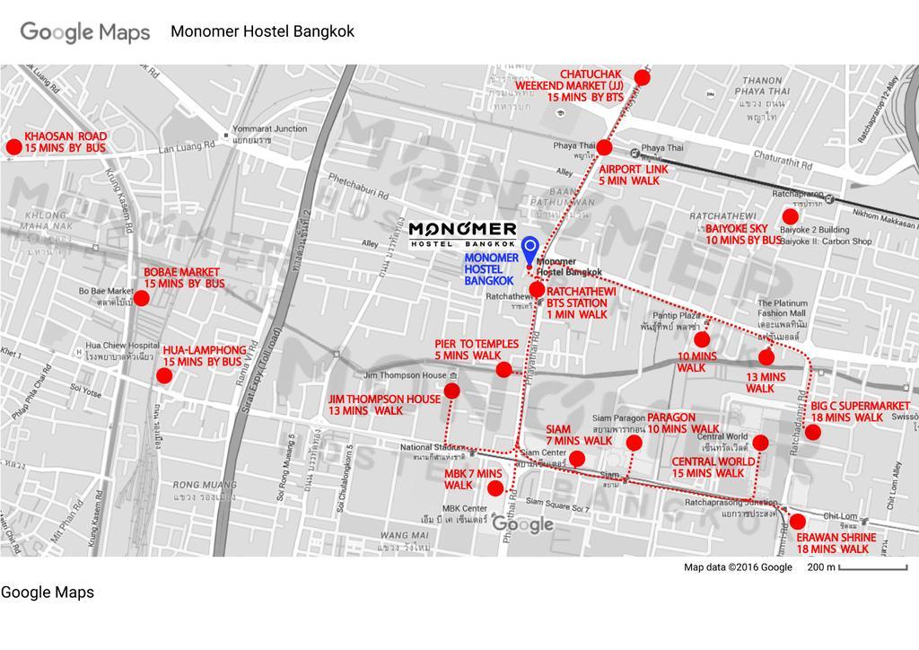 Monomer Hostel Bangkok Kültér fotó